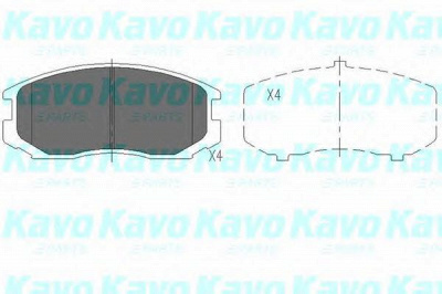 KAVO PARTS kbp5505 -  Комплект тормозных колодок, дисковый тормоз